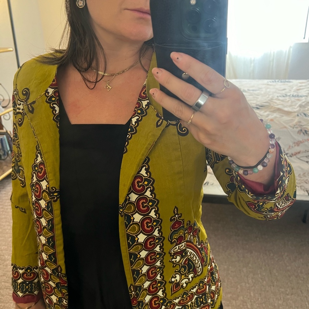Tailor-made blazer by Kenyan Designer
